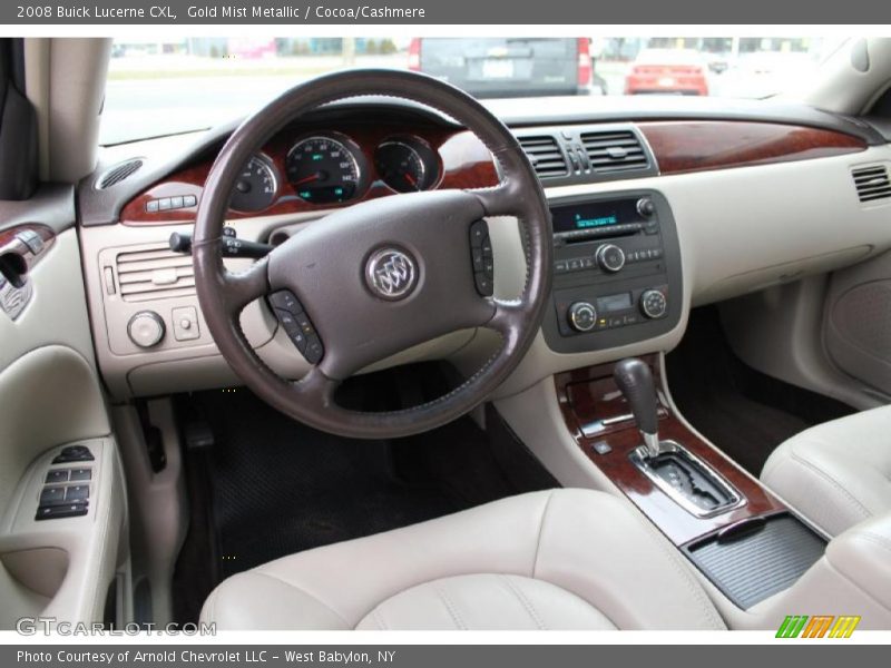 Gold Mist Metallic / Cocoa/Cashmere 2008 Buick Lucerne CXL