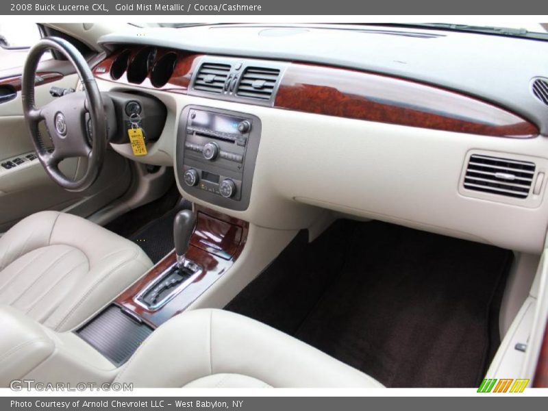 Gold Mist Metallic / Cocoa/Cashmere 2008 Buick Lucerne CXL