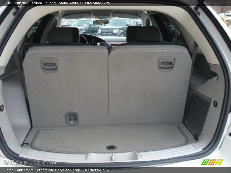 Stone White / Pastel Slate Gray 2007 Chrysler Pacifica Touring