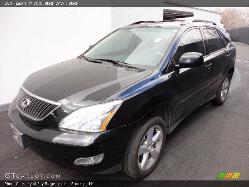 Black Onyx / Black 2007 Lexus RX 350