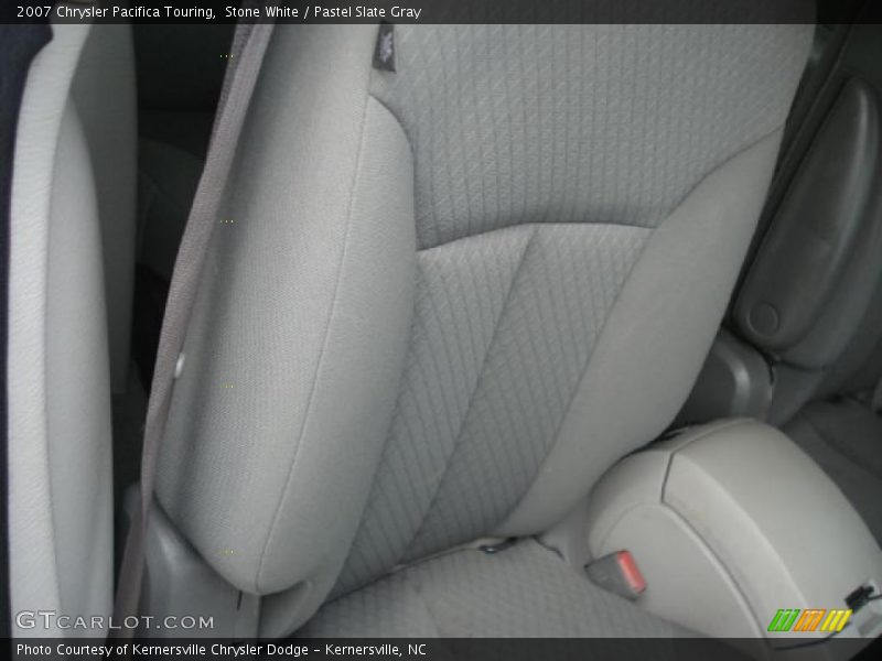 Stone White / Pastel Slate Gray 2007 Chrysler Pacifica Touring