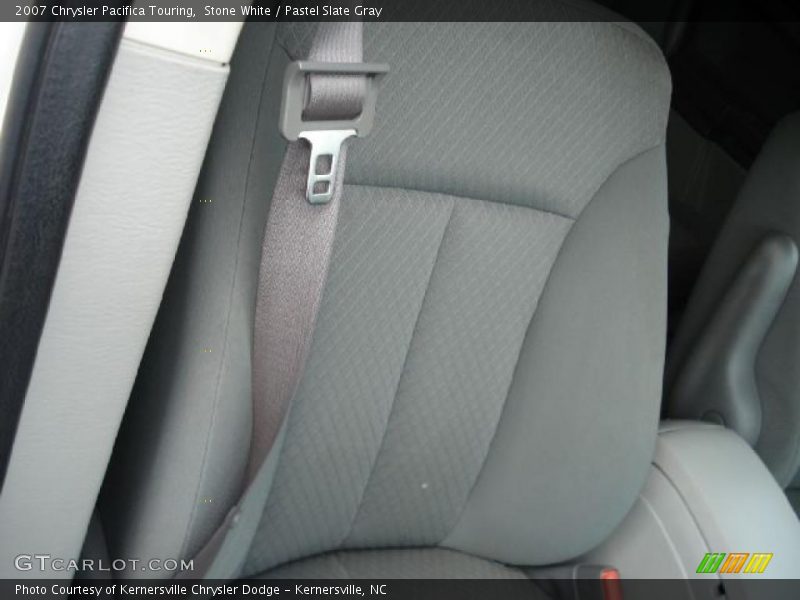 Stone White / Pastel Slate Gray 2007 Chrysler Pacifica Touring