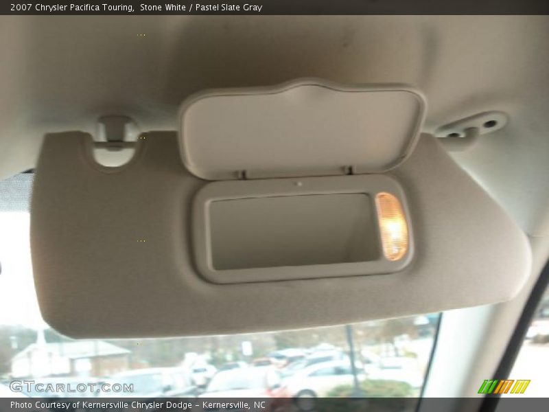 Stone White / Pastel Slate Gray 2007 Chrysler Pacifica Touring