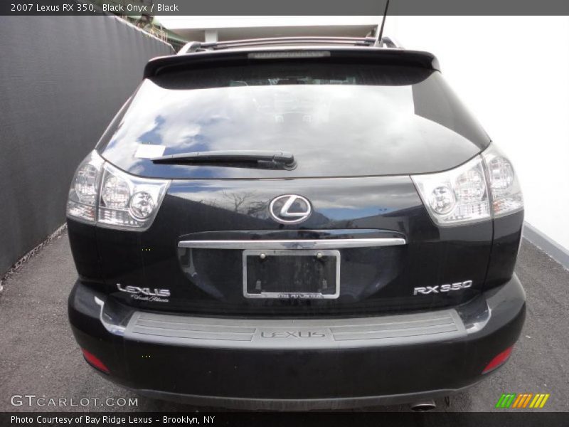 Black Onyx / Black 2007 Lexus RX 350