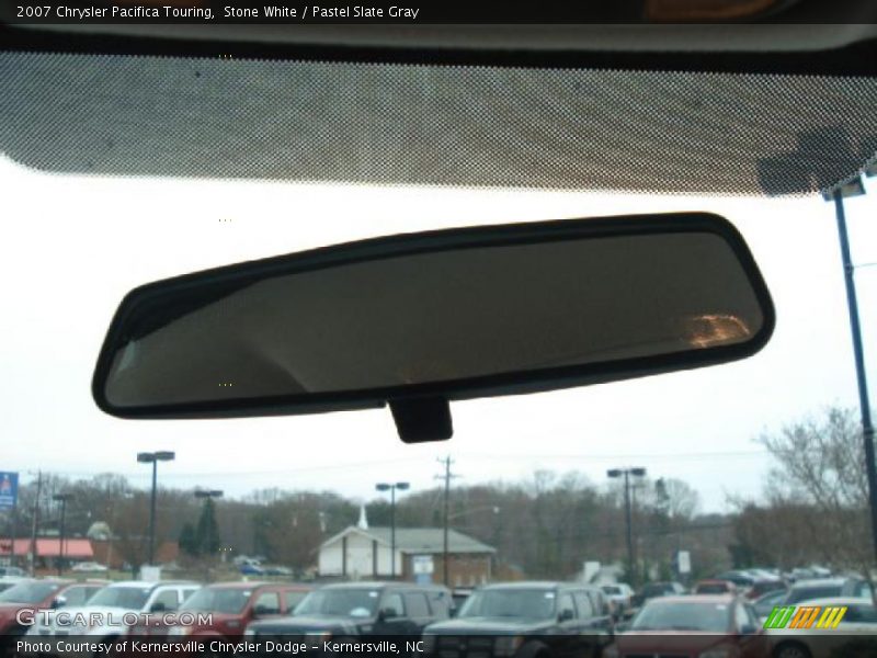 Stone White / Pastel Slate Gray 2007 Chrysler Pacifica Touring