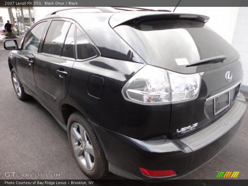 Black Onyx / Black 2007 Lexus RX 350