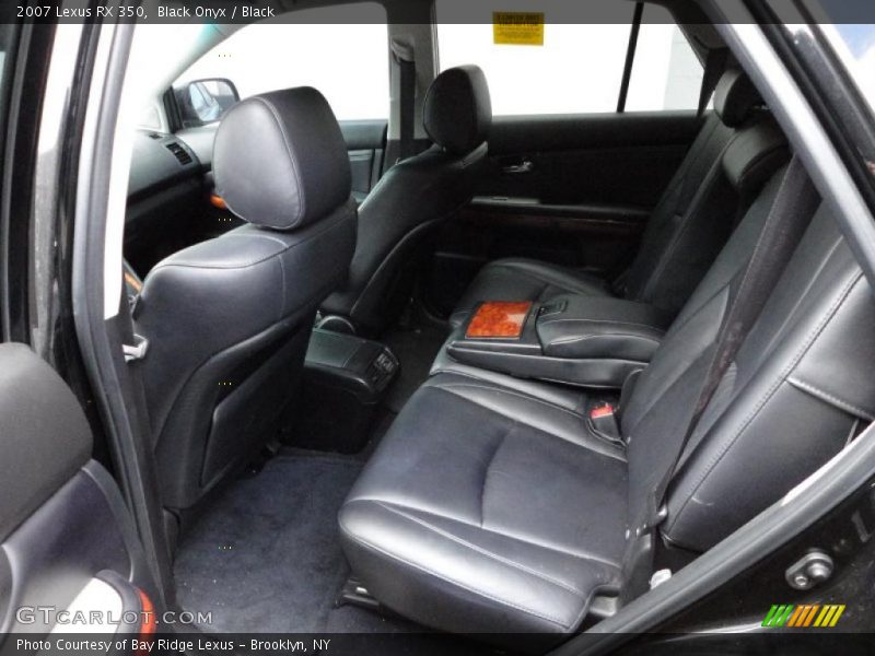 Black Onyx / Black 2007 Lexus RX 350