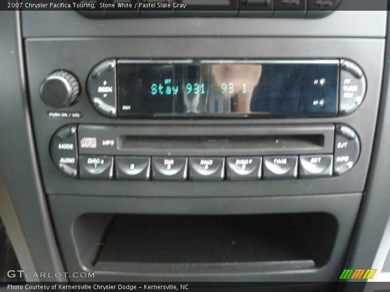 Stone White / Pastel Slate Gray 2007 Chrysler Pacifica Touring