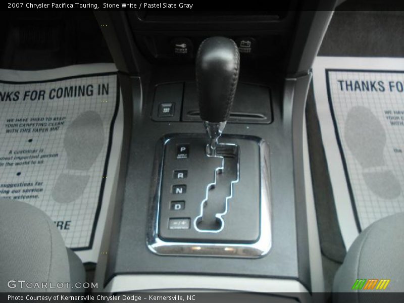 Stone White / Pastel Slate Gray 2007 Chrysler Pacifica Touring