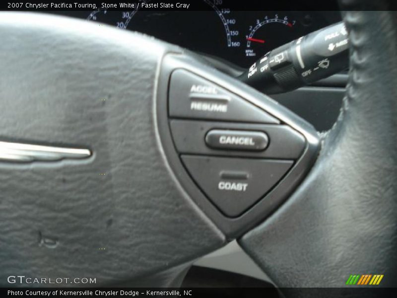 Stone White / Pastel Slate Gray 2007 Chrysler Pacifica Touring