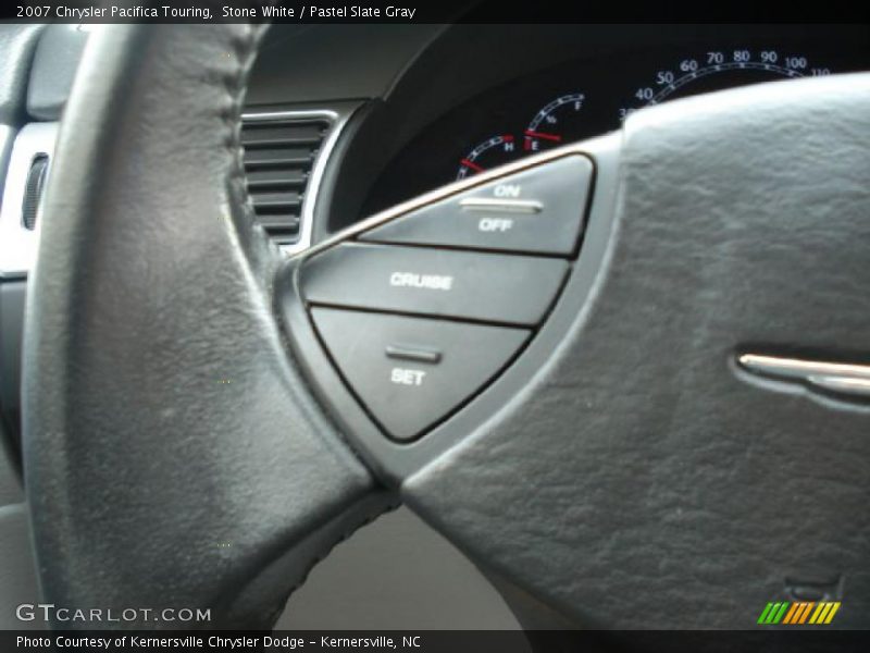 Stone White / Pastel Slate Gray 2007 Chrysler Pacifica Touring