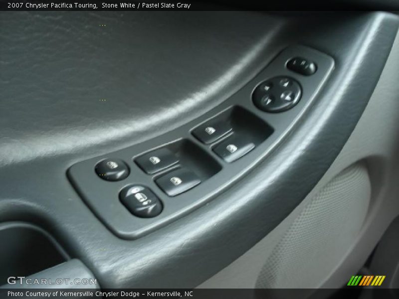 Stone White / Pastel Slate Gray 2007 Chrysler Pacifica Touring