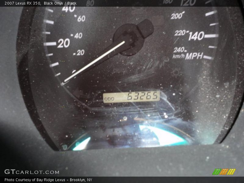 Black Onyx / Black 2007 Lexus RX 350