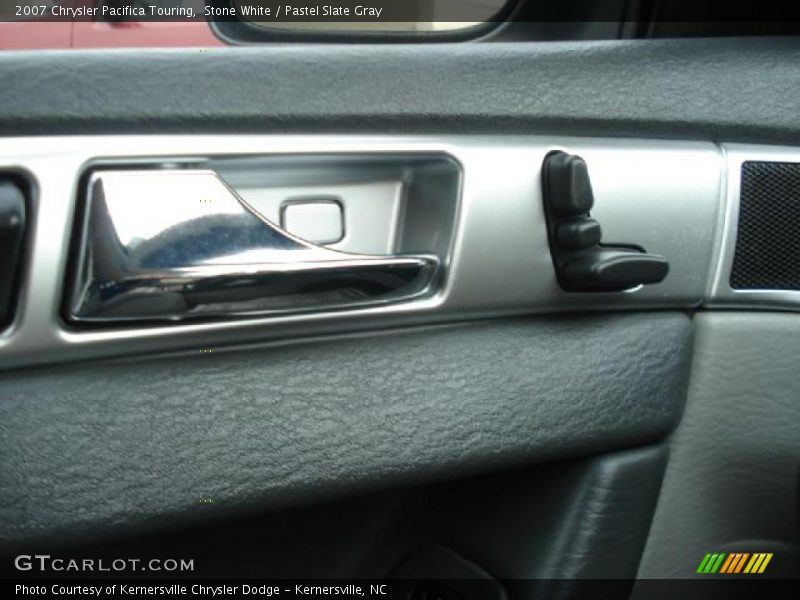 Stone White / Pastel Slate Gray 2007 Chrysler Pacifica Touring