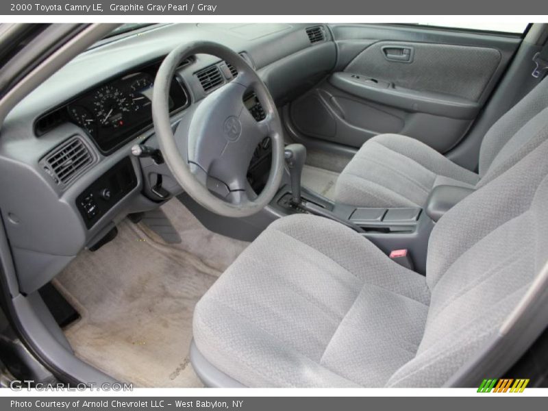 Graphite Gray Pearl / Gray 2000 Toyota Camry LE