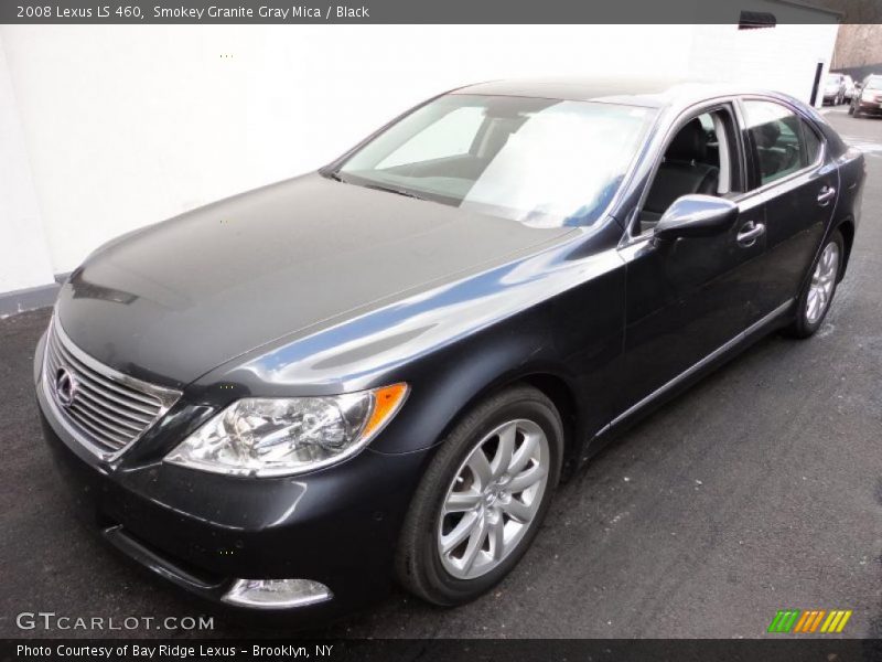 Smokey Granite Gray Mica / Black 2008 Lexus LS 460