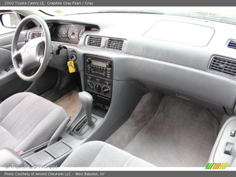 Graphite Gray Pearl / Gray 2000 Toyota Camry LE