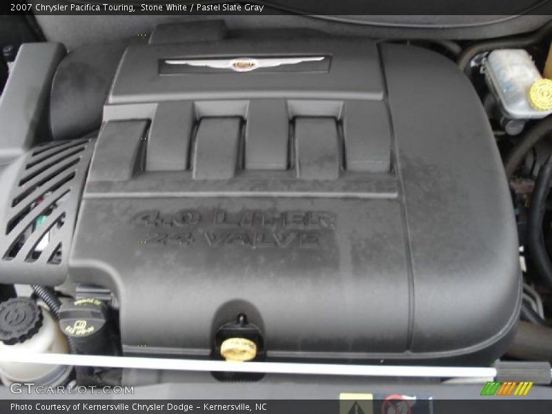Stone White / Pastel Slate Gray 2007 Chrysler Pacifica Touring