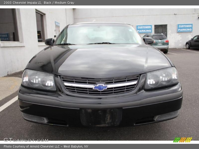 Black / Medium Gray 2003 Chevrolet Impala LS