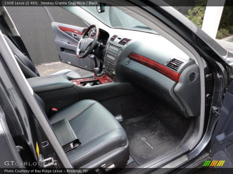 Smokey Granite Gray Mica / Black 2008 Lexus LS 460