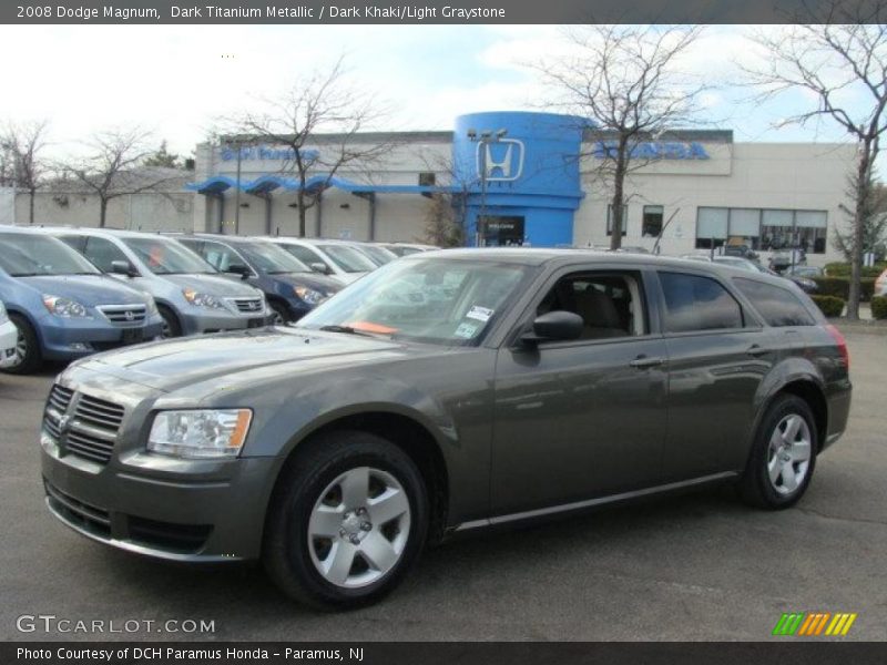 Dark Titanium Metallic / Dark Khaki/Light Graystone 2008 Dodge Magnum