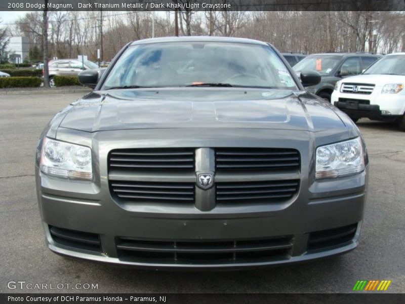 Dark Titanium Metallic / Dark Khaki/Light Graystone 2008 Dodge Magnum