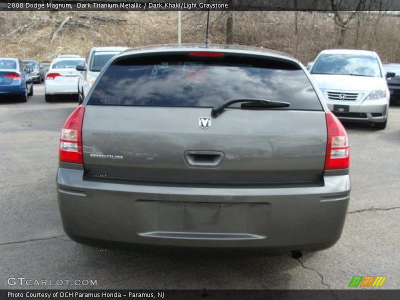 Dark Titanium Metallic / Dark Khaki/Light Graystone 2008 Dodge Magnum