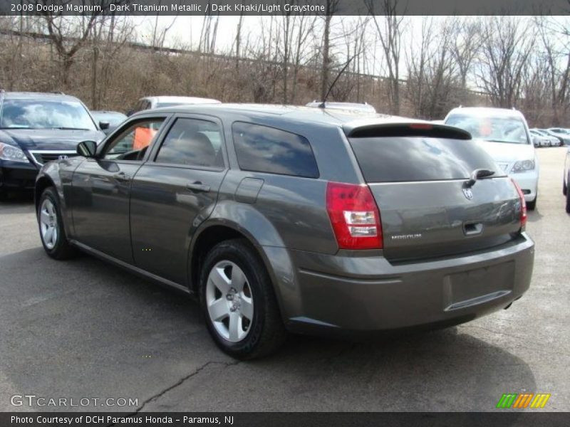 Dark Titanium Metallic / Dark Khaki/Light Graystone 2008 Dodge Magnum