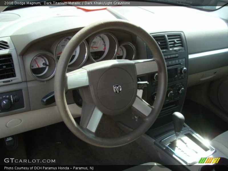 Dark Titanium Metallic / Dark Khaki/Light Graystone 2008 Dodge Magnum