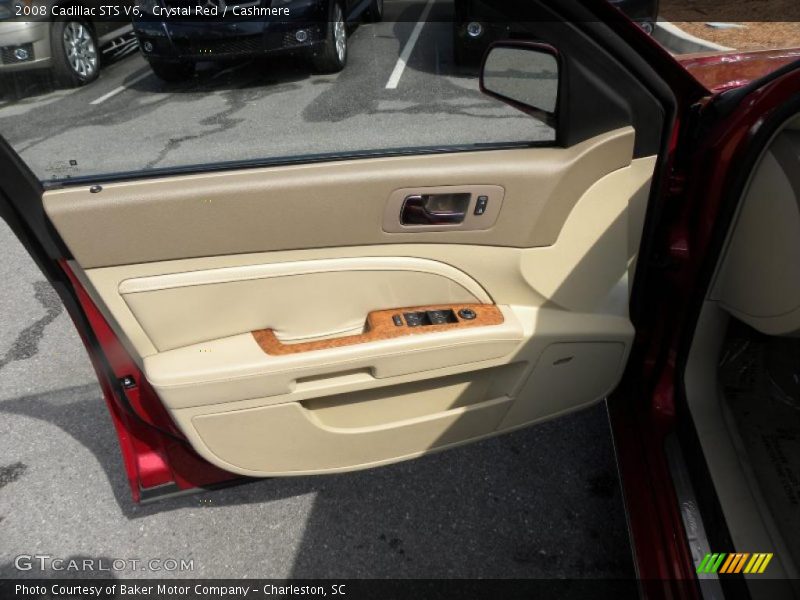 Crystal Red / Cashmere 2008 Cadillac STS V6