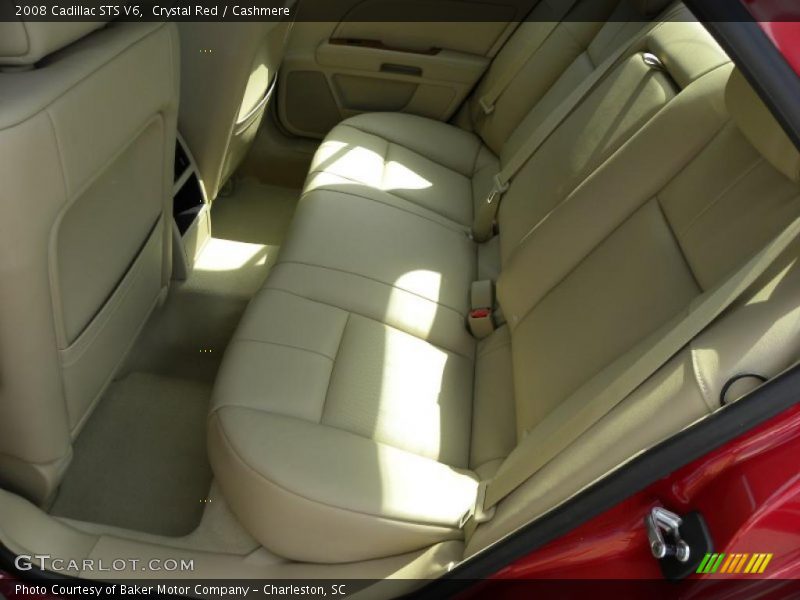 Crystal Red / Cashmere 2008 Cadillac STS V6