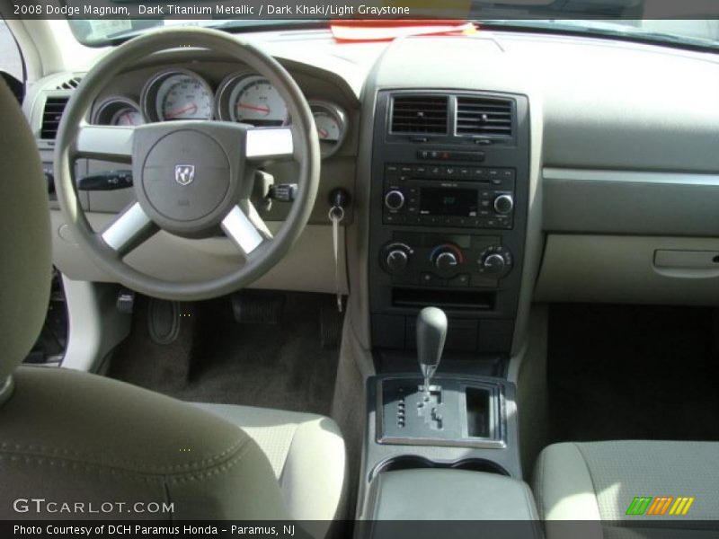 Dark Titanium Metallic / Dark Khaki/Light Graystone 2008 Dodge Magnum