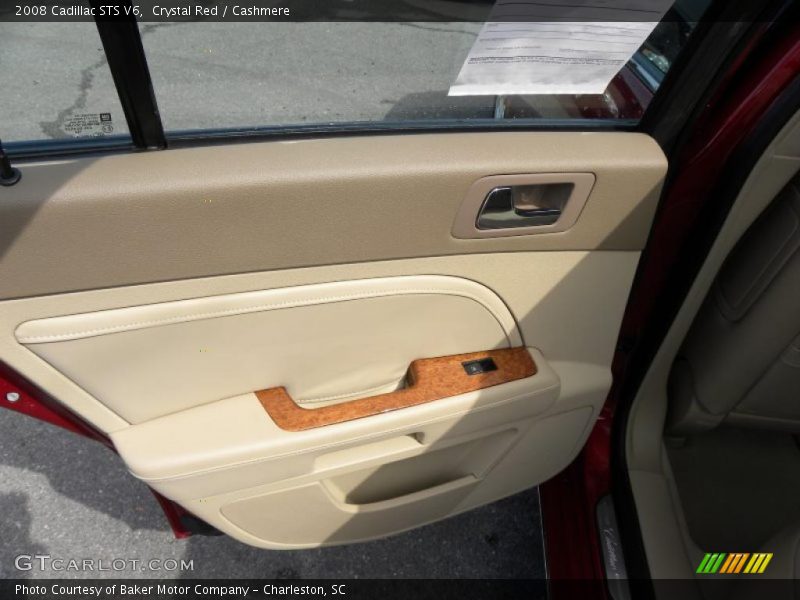 Crystal Red / Cashmere 2008 Cadillac STS V6