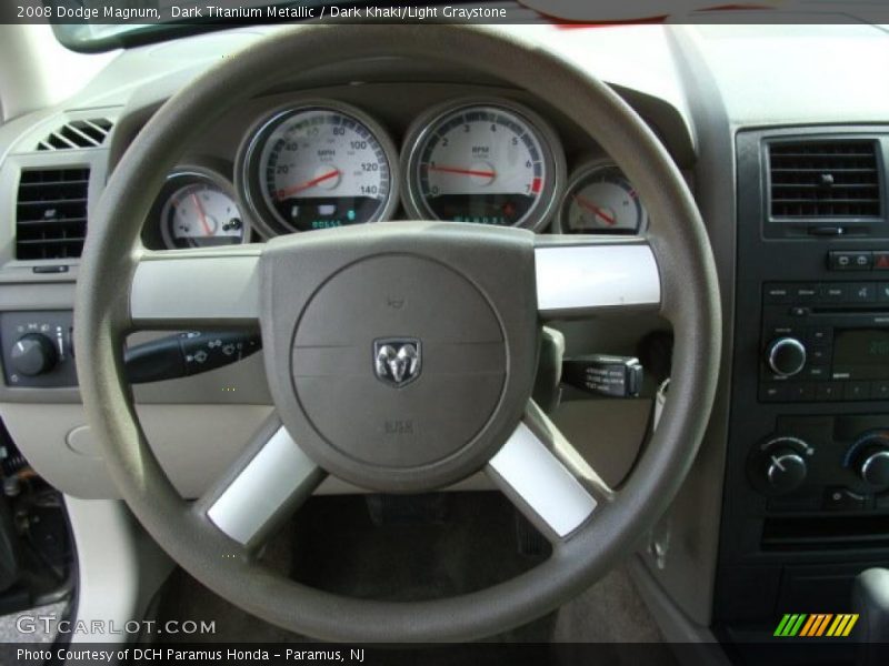 Dark Titanium Metallic / Dark Khaki/Light Graystone 2008 Dodge Magnum