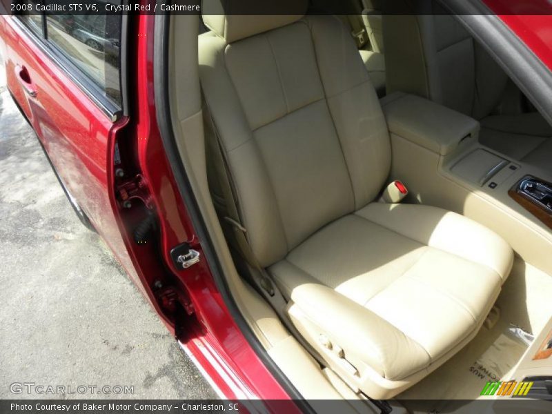 Crystal Red / Cashmere 2008 Cadillac STS V6