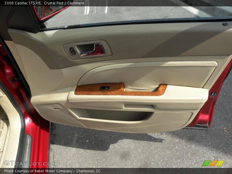 Crystal Red / Cashmere 2008 Cadillac STS V6