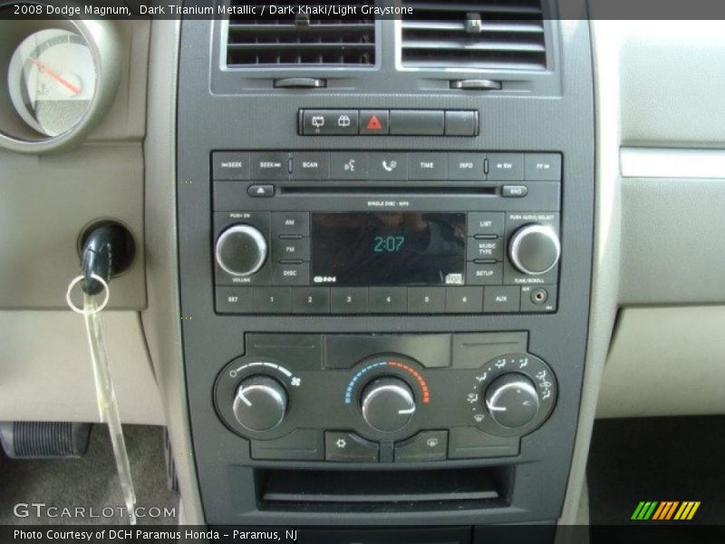 Dark Titanium Metallic / Dark Khaki/Light Graystone 2008 Dodge Magnum