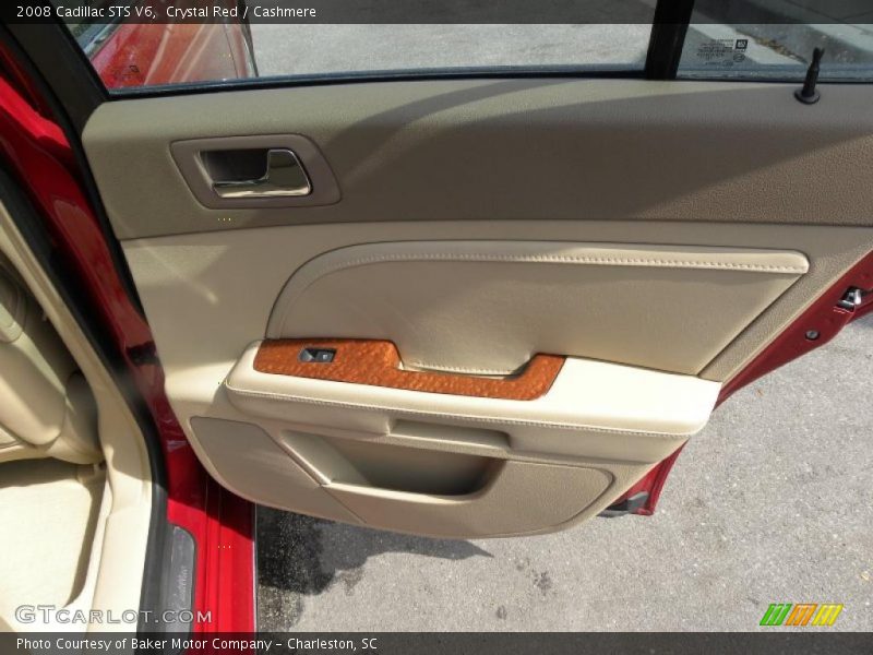 Crystal Red / Cashmere 2008 Cadillac STS V6