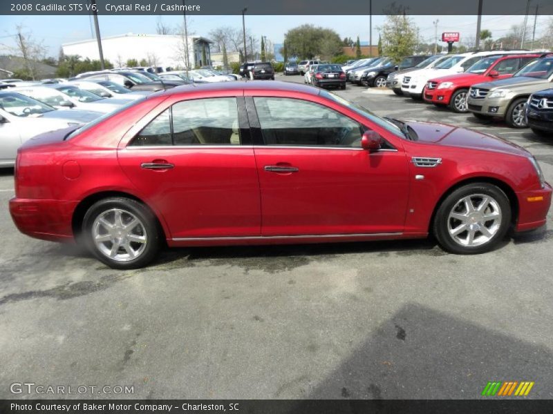 Crystal Red / Cashmere 2008 Cadillac STS V6