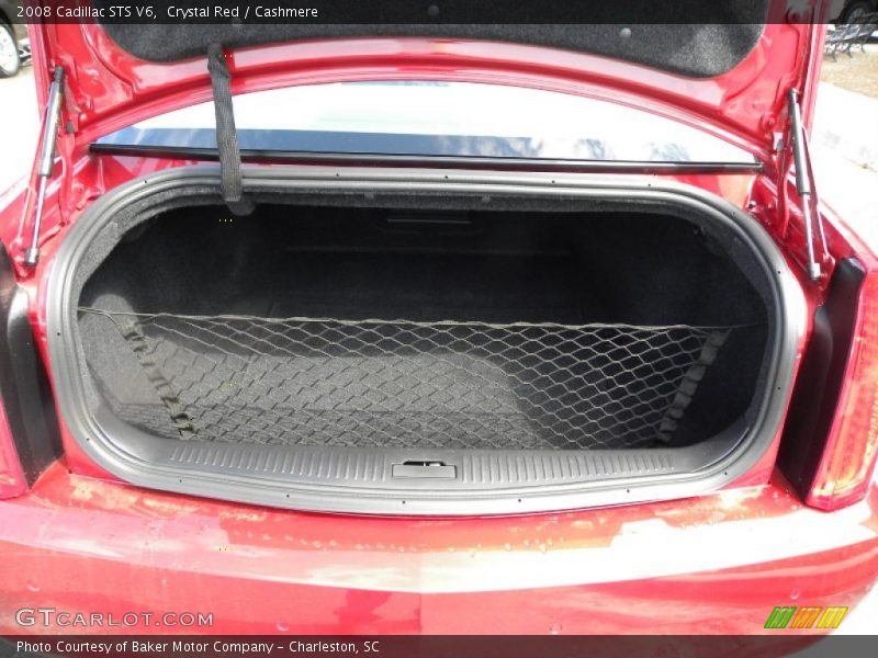 Crystal Red / Cashmere 2008 Cadillac STS V6