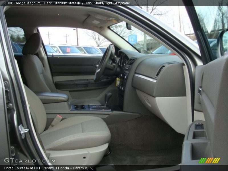 Dark Titanium Metallic / Dark Khaki/Light Graystone 2008 Dodge Magnum