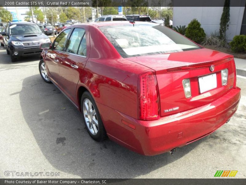 Crystal Red / Cashmere 2008 Cadillac STS V6