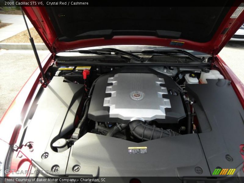 Crystal Red / Cashmere 2008 Cadillac STS V6