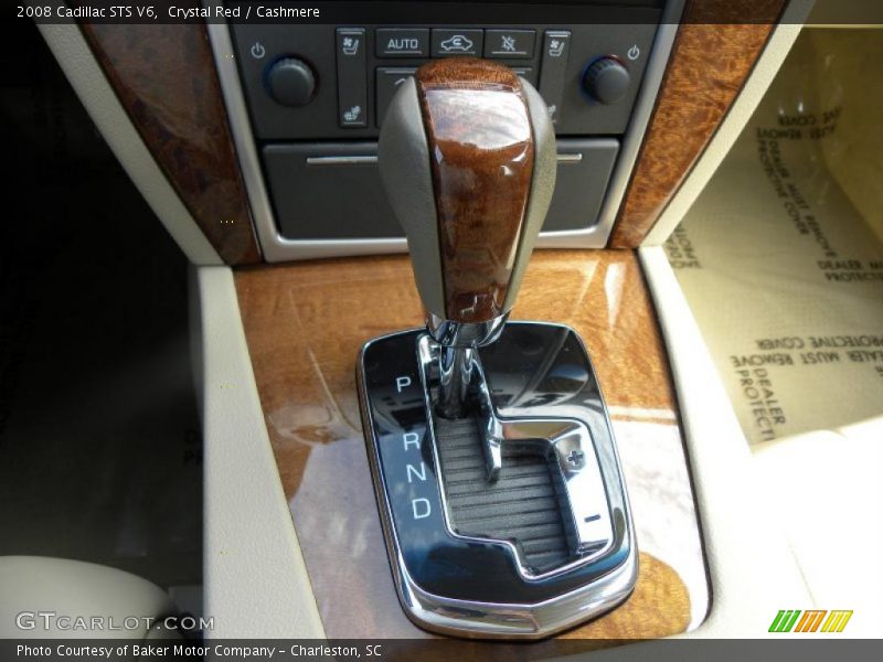 Crystal Red / Cashmere 2008 Cadillac STS V6