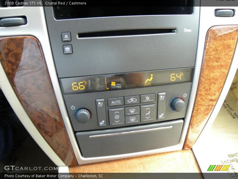 Crystal Red / Cashmere 2008 Cadillac STS V6