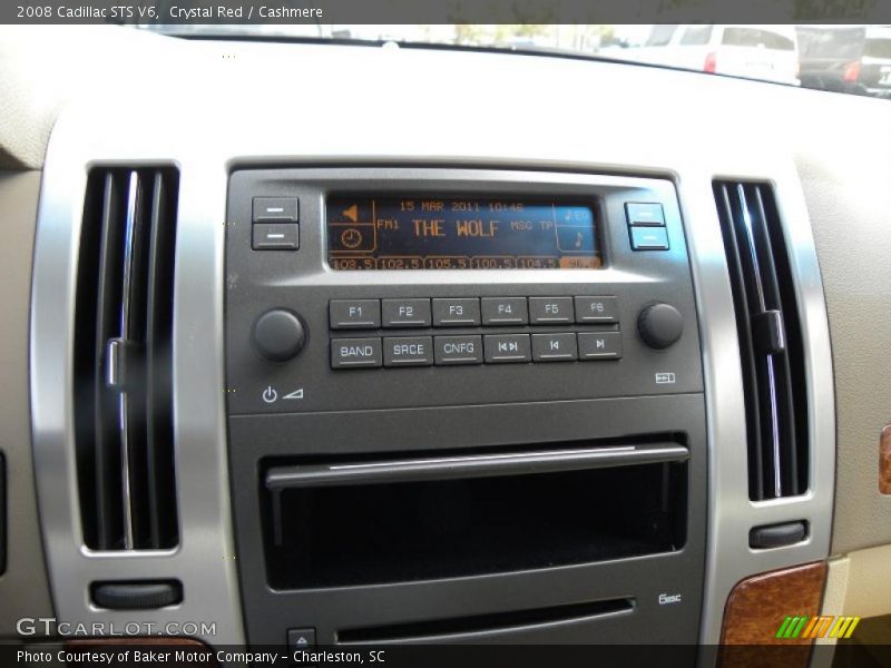 Crystal Red / Cashmere 2008 Cadillac STS V6