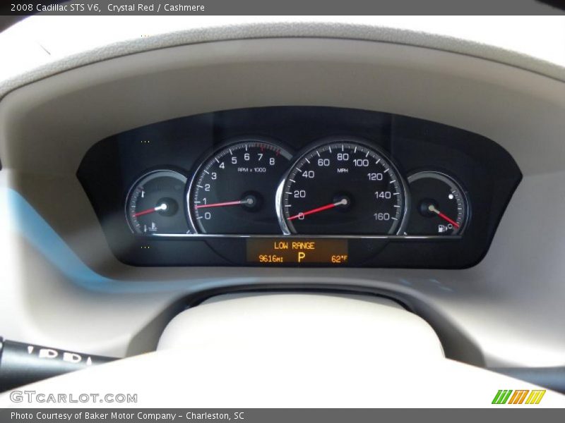Crystal Red / Cashmere 2008 Cadillac STS V6