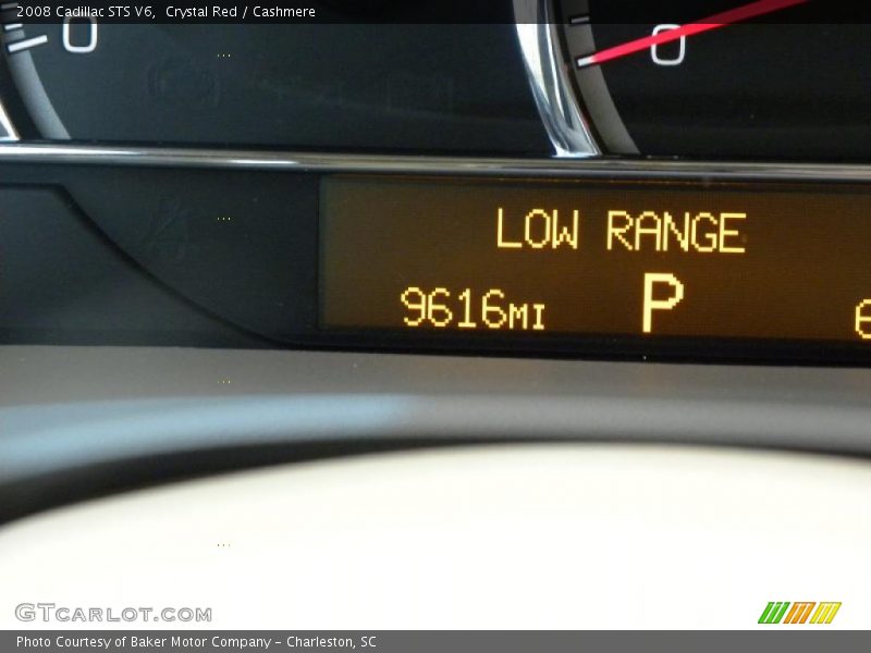 Crystal Red / Cashmere 2008 Cadillac STS V6