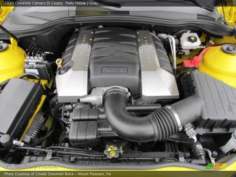  2010 Camaro SS Coupe Engine - 6.2 Liter OHV 16-Valve V8