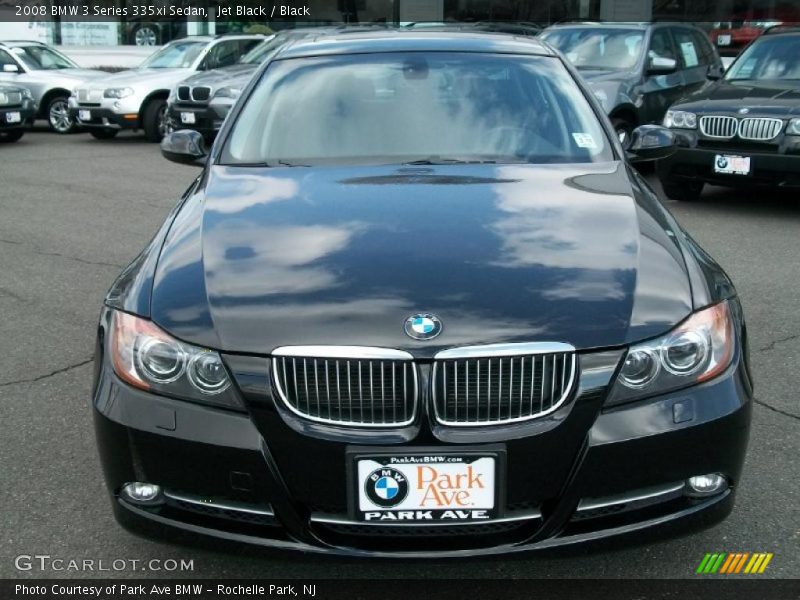 Jet Black / Black 2008 BMW 3 Series 335xi Sedan
